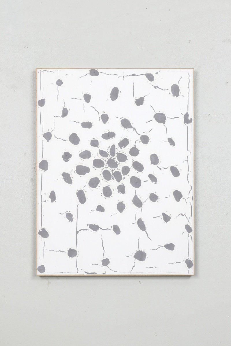 Abstract Painting By Johan Soderstrom, 25 X 33, #546 Re Public, Original Artwork