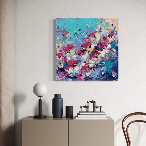 Flower blizzard