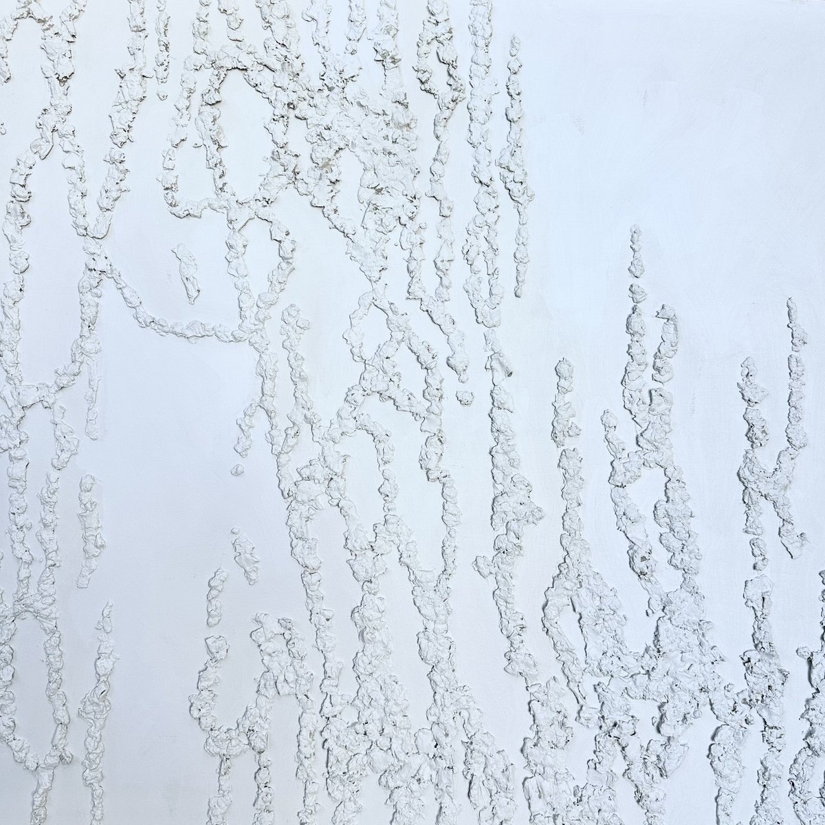 Organic Abstract Painting By Nataliya Lemesheva, 31 X 31", Shadow 41, Original Artwork