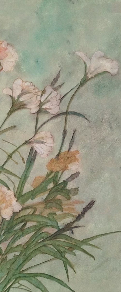 Garden Fragment by Marina Skvortsova