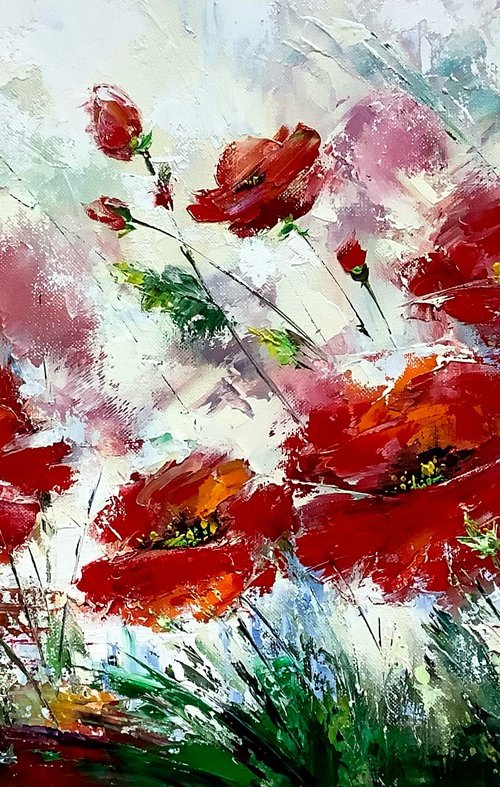 Flowers of love by Olena Romanenko