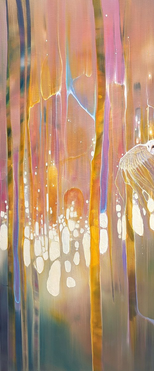 Athena's Owl by Gill Bustamante