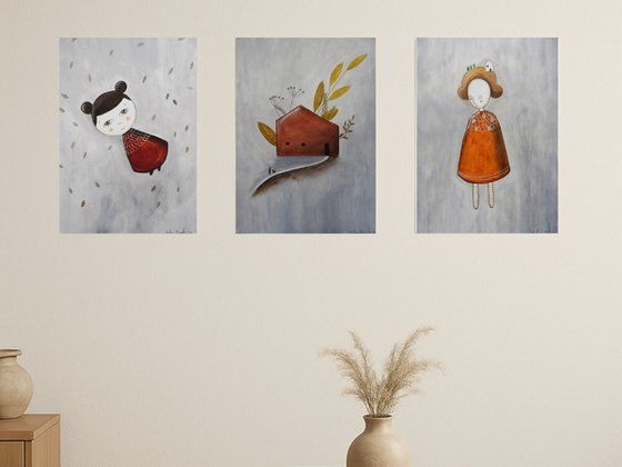 Like in a fairy tale, set of 3