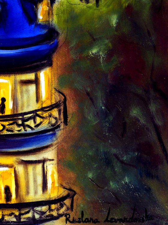 Evening Paris Cityscape Limited Edition