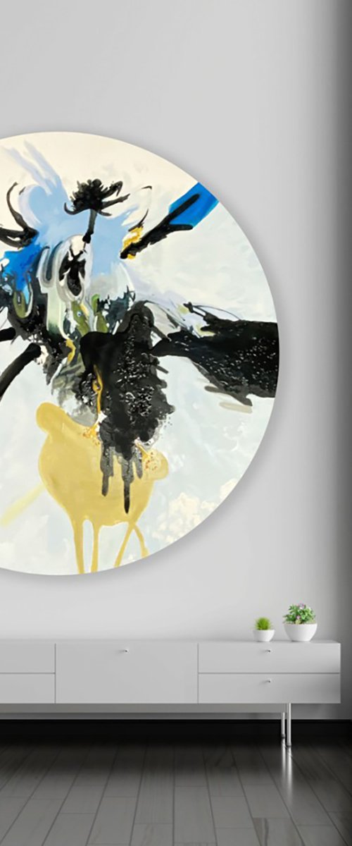 Crown of Collision - Painting by Sean Knipe
