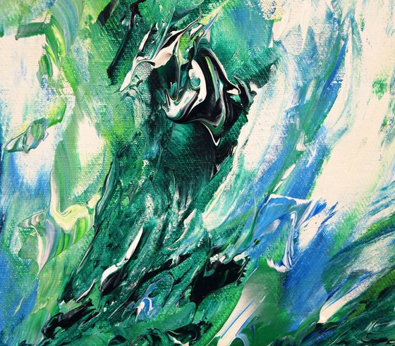 Green And Blue Imagination XXL 1