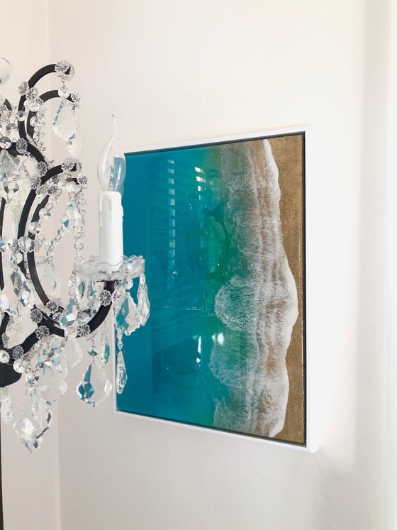 Teal Waves #14