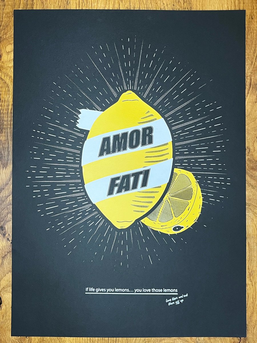 Illustrative Screenprint , If Life Gives You Lemons... By Colour Black, 20 X 28, Artwork For Sale On Artfinder