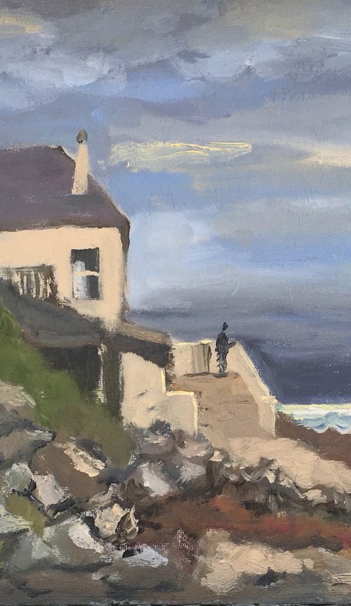 House by the beach by Julian Lovegrove Art