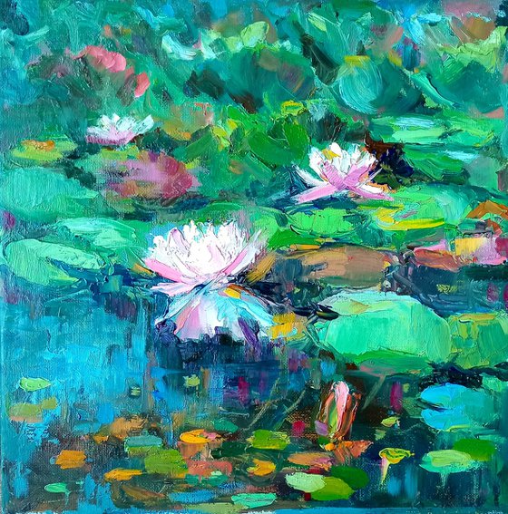 Pond with Water Lilies