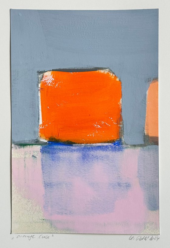 Orange Cube