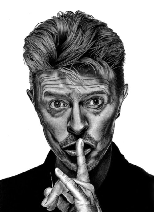 David  Ziggy Starman Bowie Jones by Paul Stowe