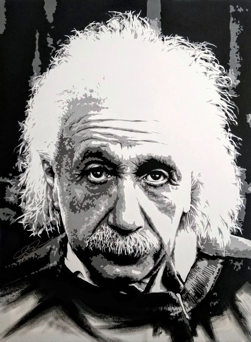 Albert Einstein by Guy Roames