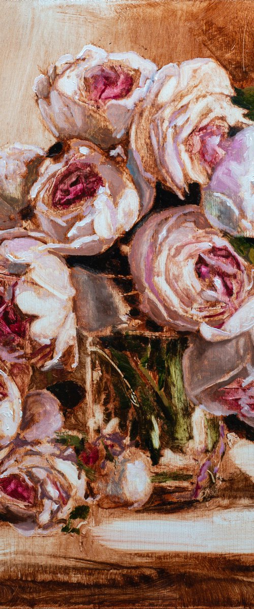 Still life with flowers 3 by Alexander Moldavanov