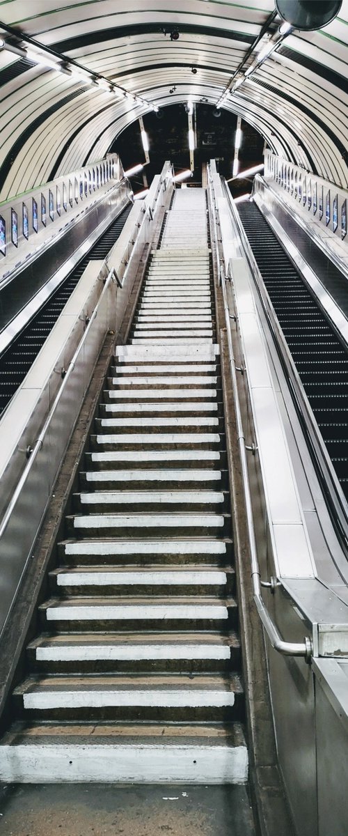 London Tube by Jelena Nova