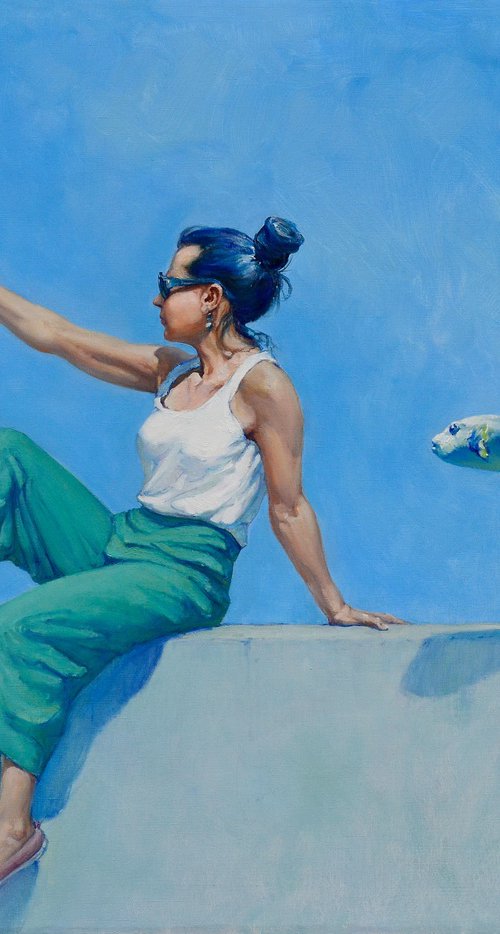 Eat Fugu Fish by Oleg Kateryniuk