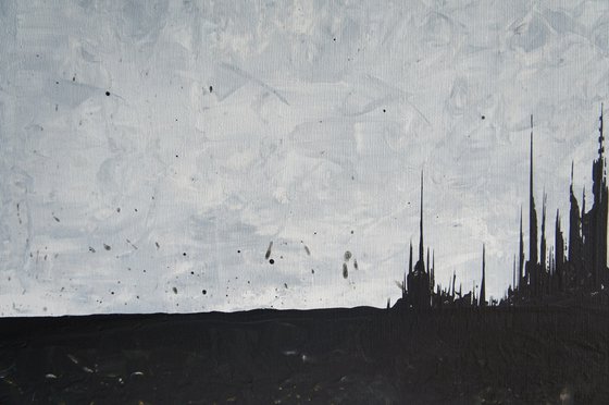 Wide Open Plain II (160 x 80 cm) XXXL (64 x 32 inches)