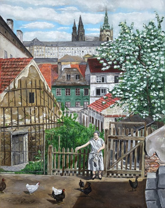 Little Courtyard below the Prague Castle