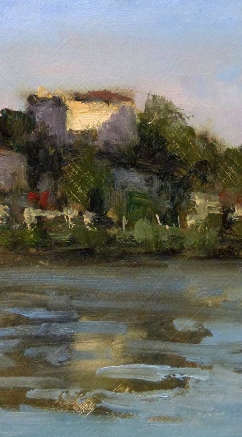 Ancient Water mill at the edge of the Durance. by Pascal Giroud