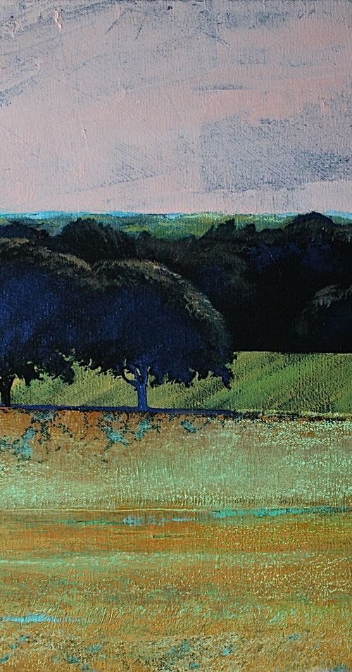 In the Blue Trees Summer by Simon Jones