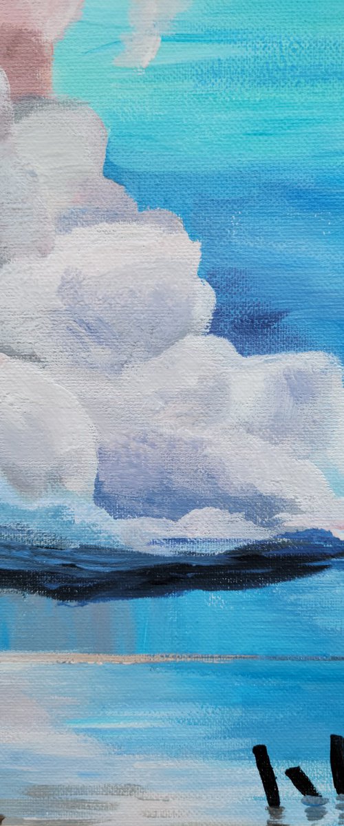 Corral clouds by Asiya Nouretdinova