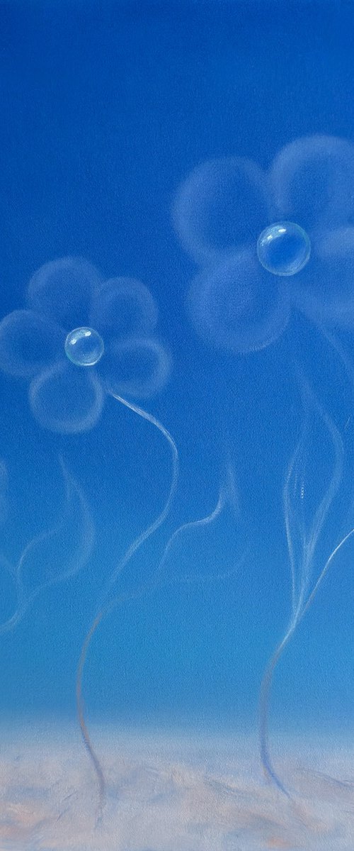 Transparent flowers 2 by Elena Kurochko