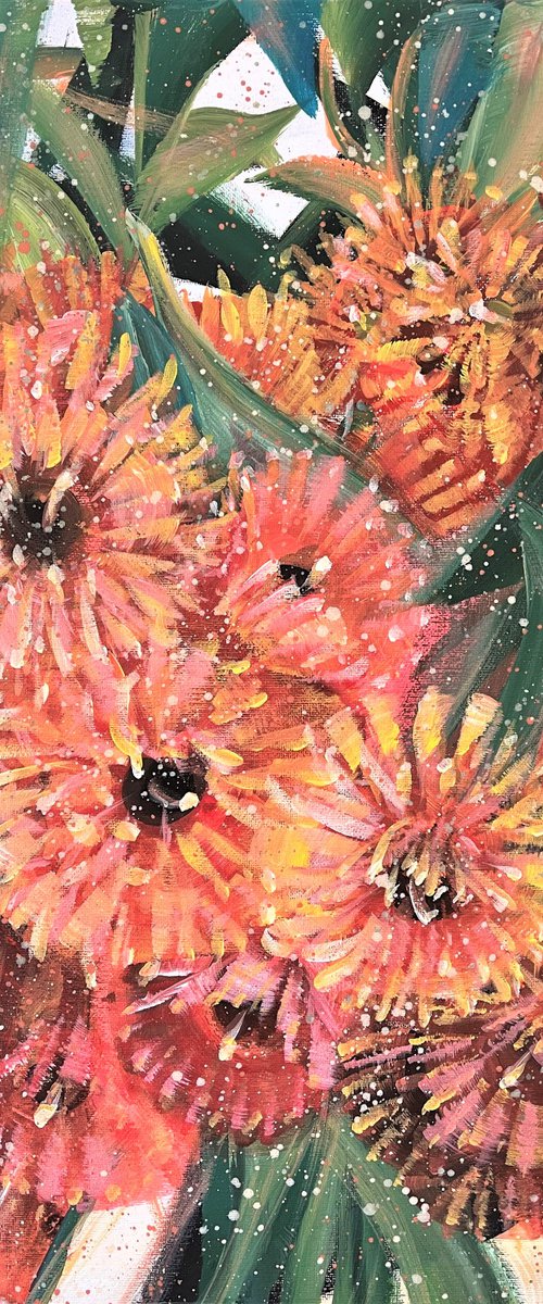 May Your Days Be Filled With Light - Flowering Gum - Award-winning Artwork by HSIN LIN