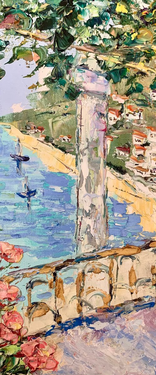 Summer terrace in Italy by Vilma Gataveckienė