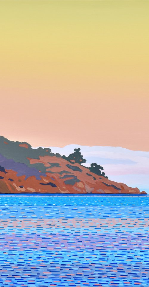 San Francisco Bay Sunset by Alex Nizovsky