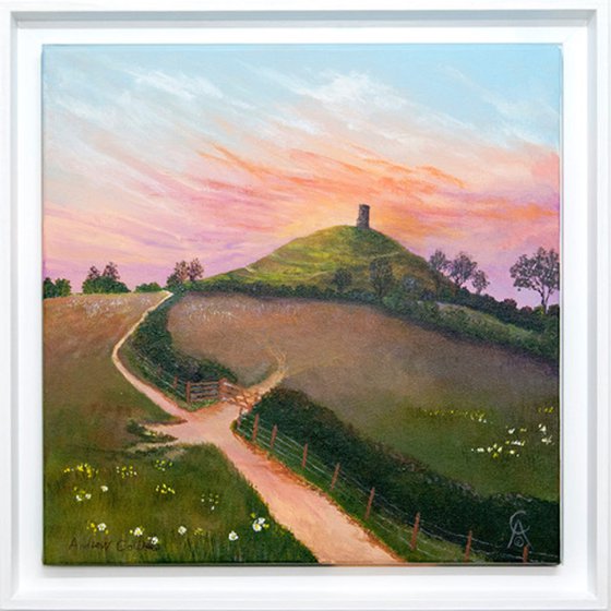 Glastonbury Tor on a Summers Eve