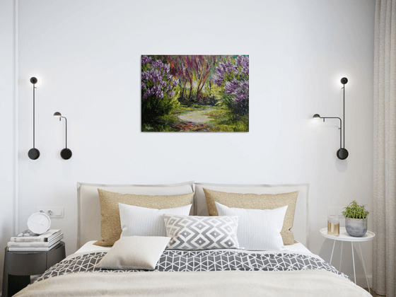 Through Blooming Garden