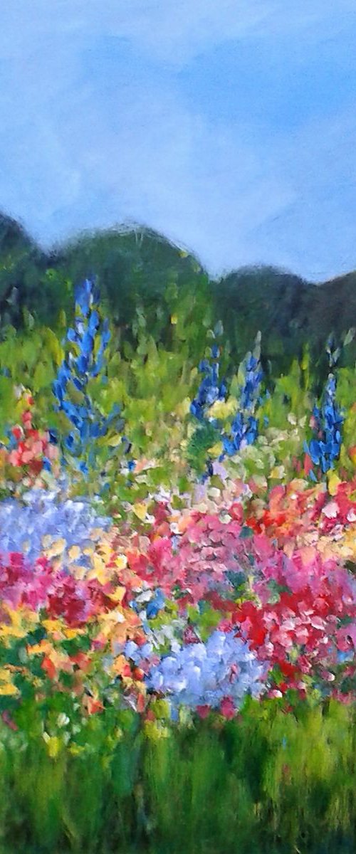 Cottage Garden 3 by Jan Rippingham