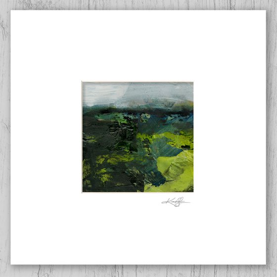 Mystical Land 371 - Landscape Painting by Kathy Morton Stanion