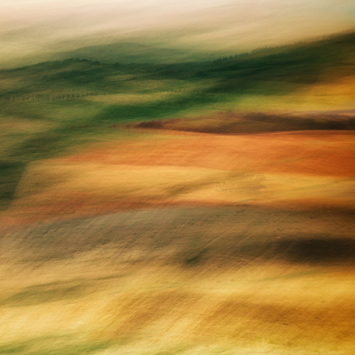 Impressionistic Photograph , Painted Dream #26 By Karim Carella, 33 X 33, Artwork For Sale On Artfinder