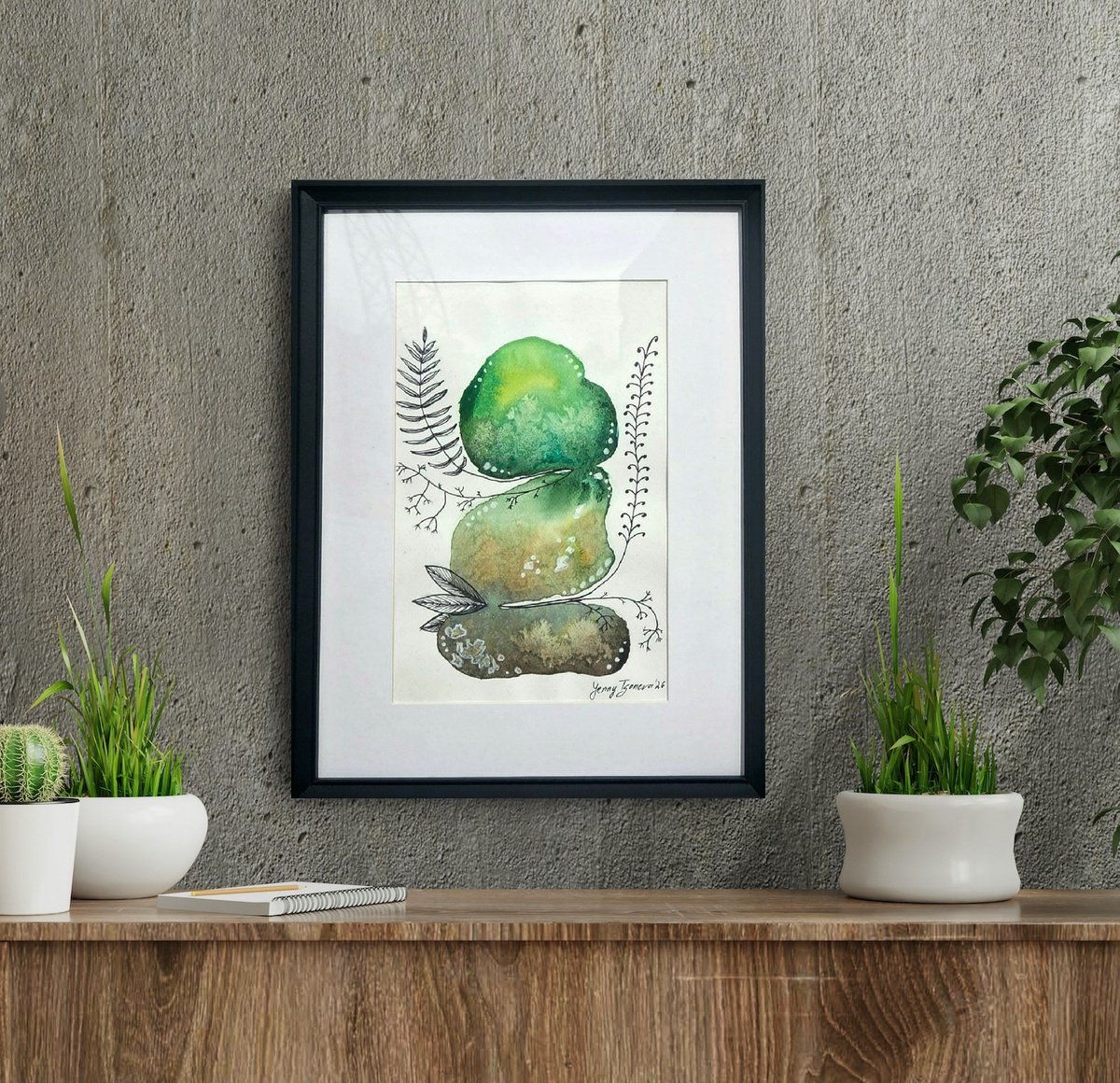 Morphogenesis I By Jenny Tsoneva, 12 X 16, Artwork For Sale On Artfinder