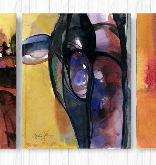Abstraction Collection 4 by Kathy Morton Stanion