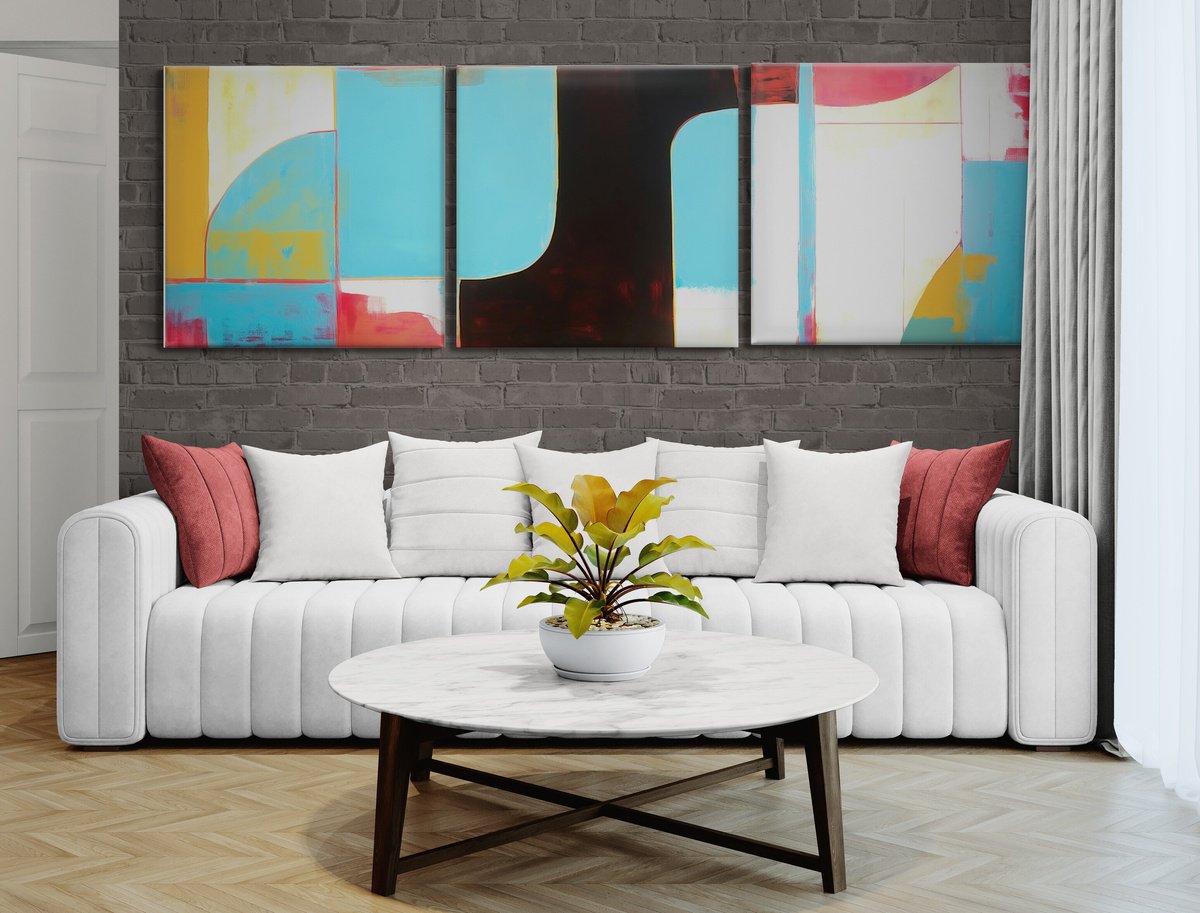  Change Of Plan #11 By V+V Kniazievi, 118 X 39, Artwork For Sale On Artfinder