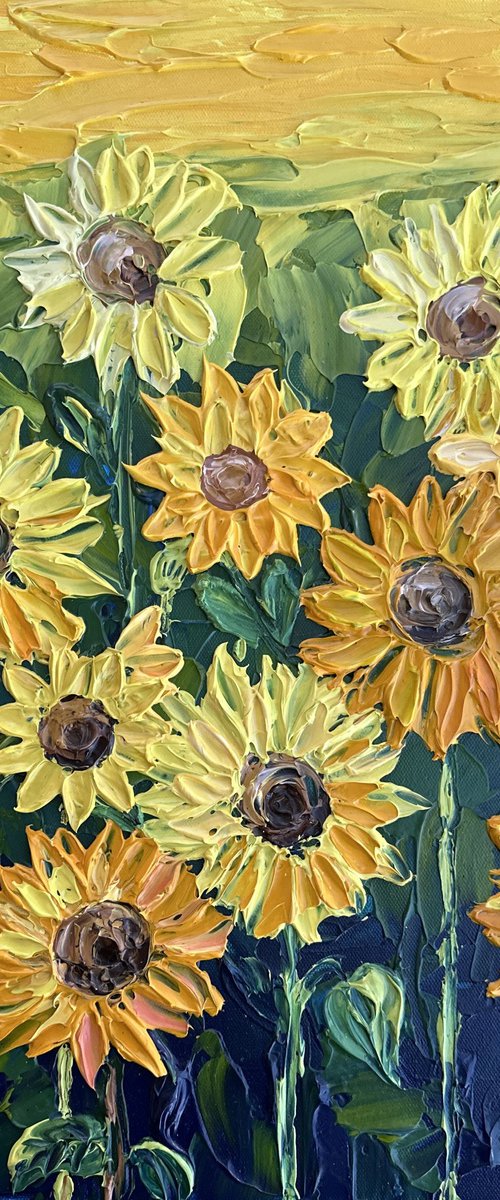 Sunflowers 2 by Guzaliya Xavier