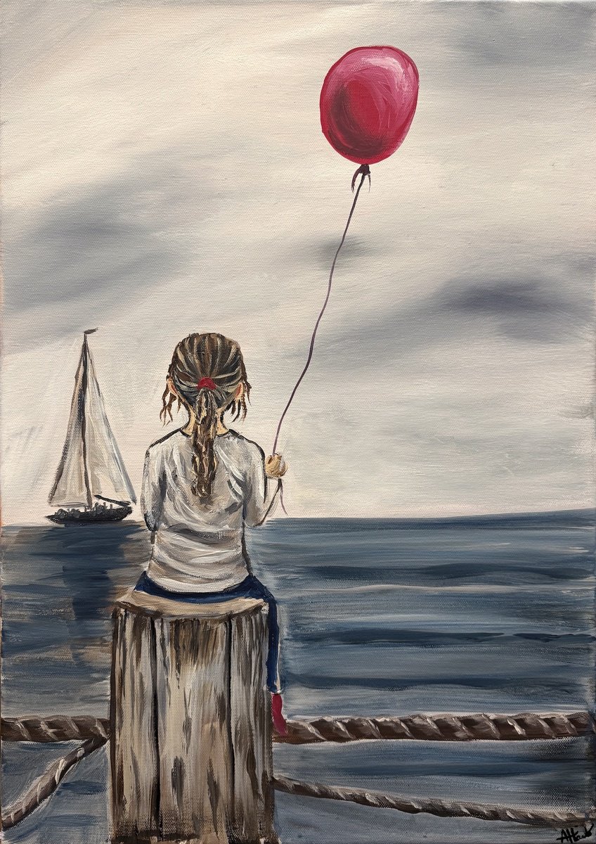 Far Beyond By Aisha Haider, 17 X 23, Artwork For Sale On Artfinder