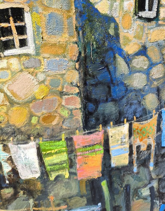 Sunlit Courtyard