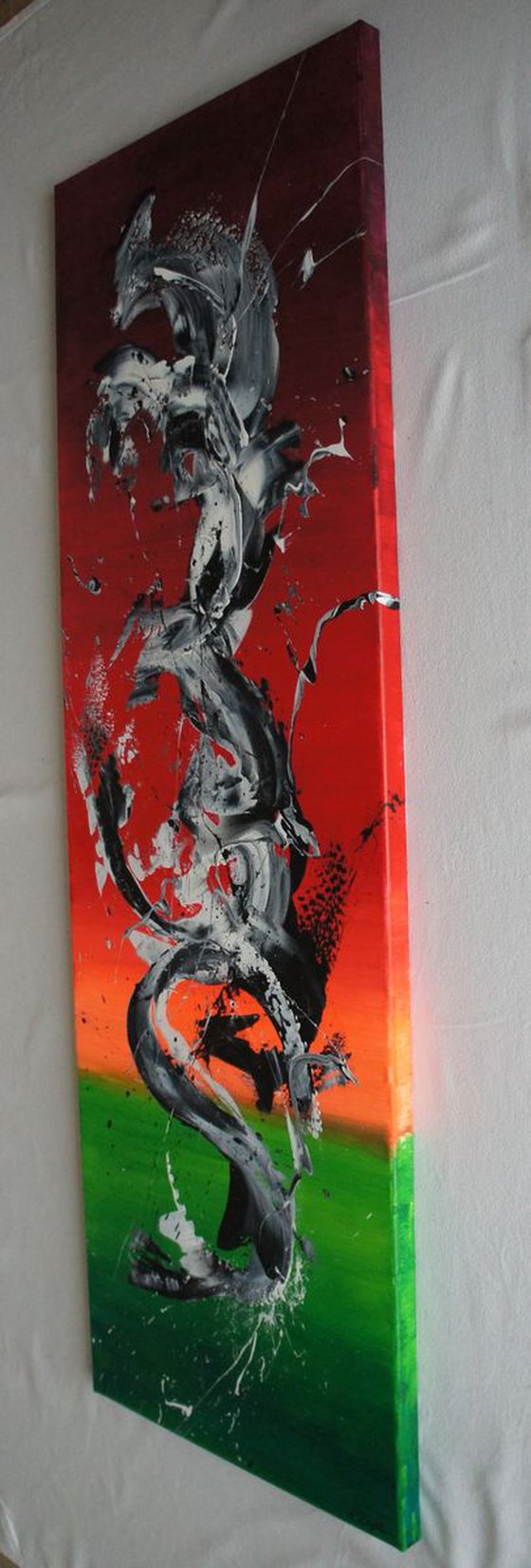 Spirits Rising V (Spirits Of Skies 075071) (50 x 150 cm) XXL vertical (20 x 60 inches)