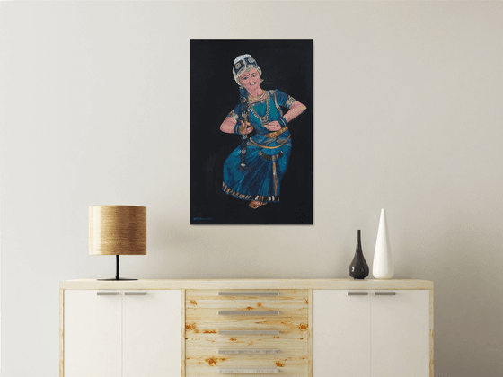 Bharatnatyam dance, India art