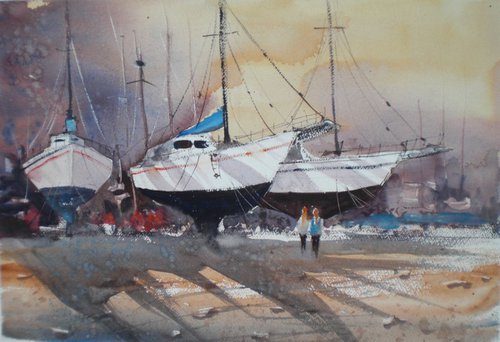 shipyard by Giorgio Gosti