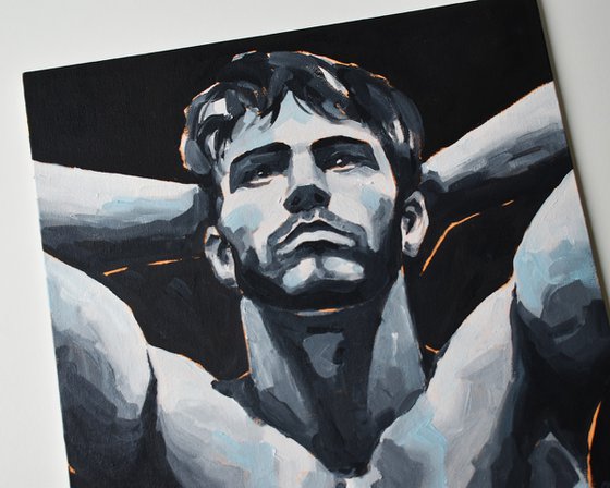 Rest in Strength Male portrait