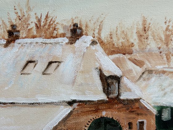 Winter view in Dalen