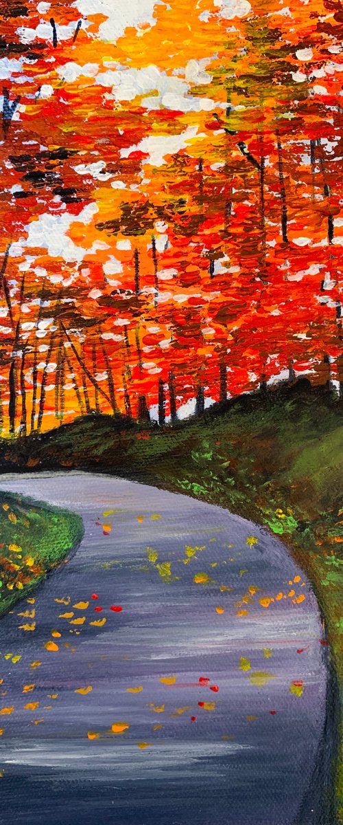 Autumn Journey ! by Amita Dand