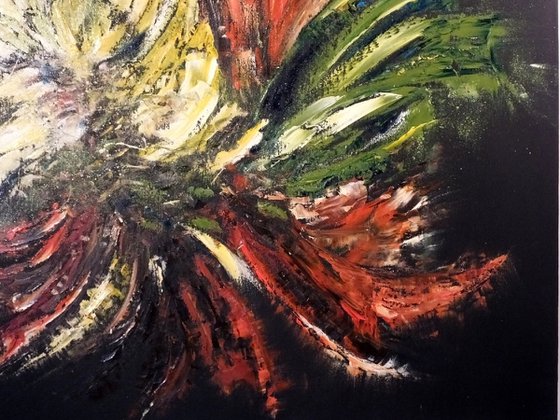 Broken Wings (A painting by Hester Coetzee)