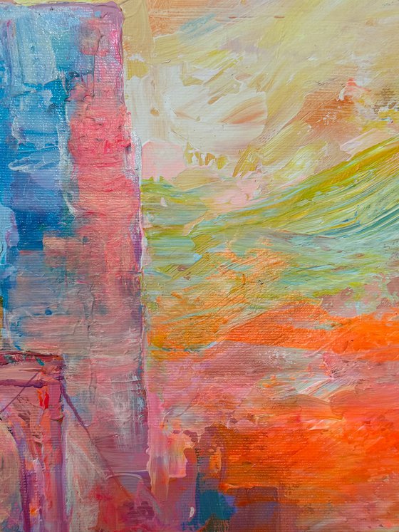 Bridge at Dusk, New York