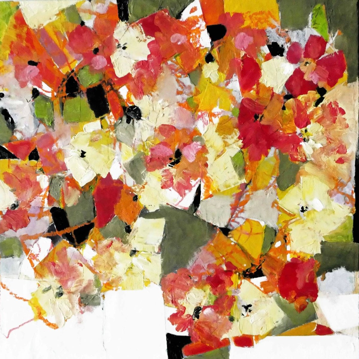 Spring By Irene Wilkes, 16 X 16, Artwork For Sale On Artfinder