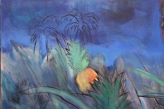 Hotel Salut. Kyiv. Night